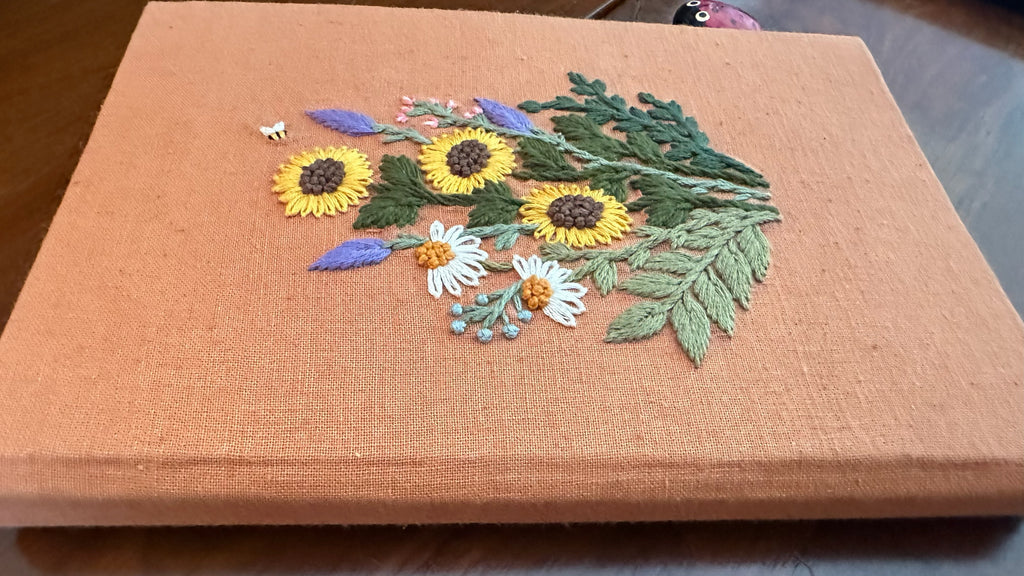 Blossom Journal & Planner 2026 Handembroidered