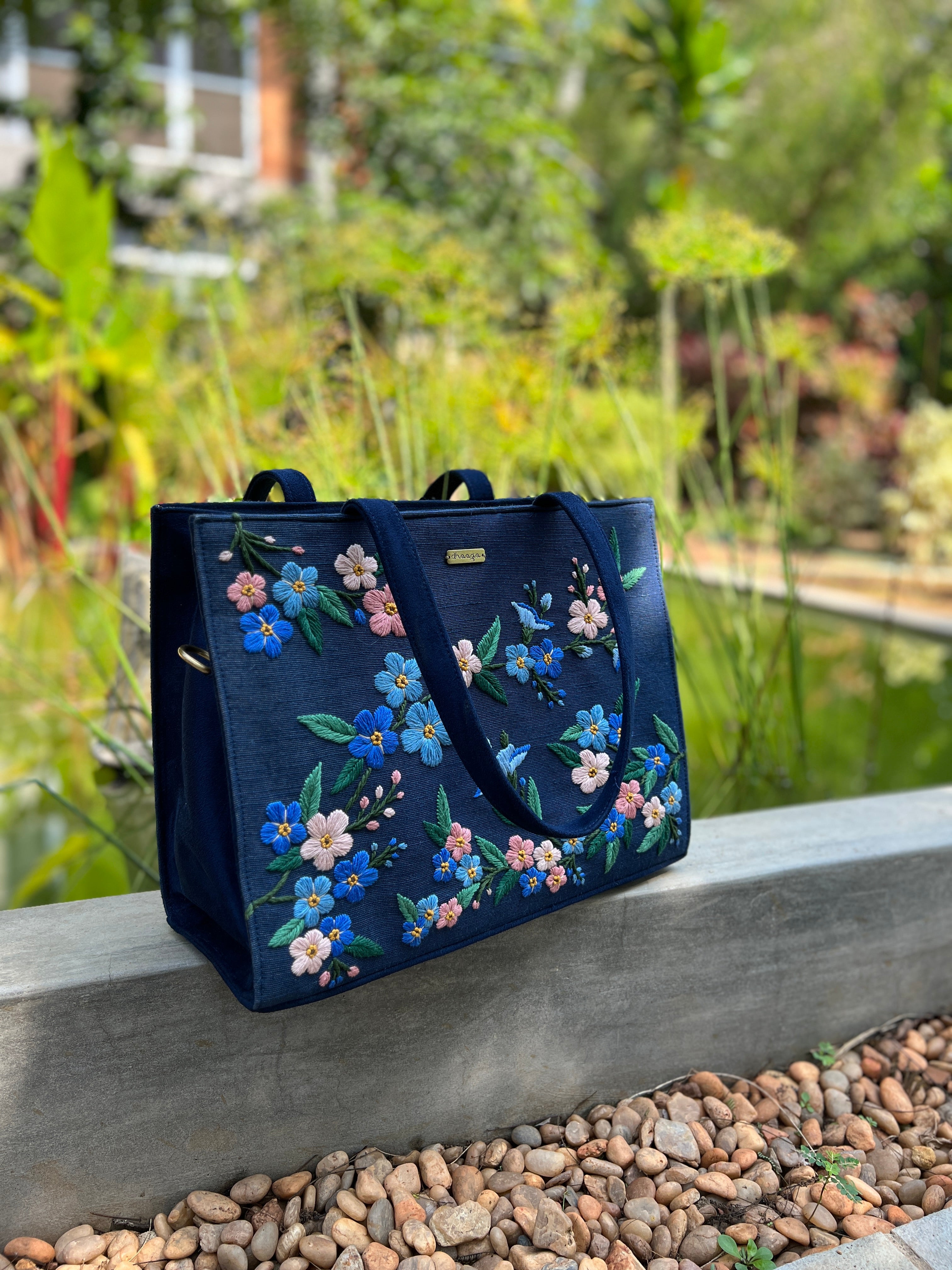 Forget Me Not Tote Bag