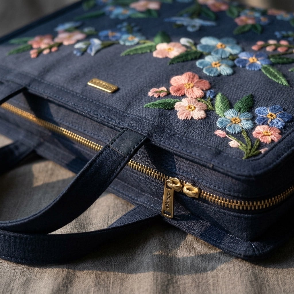 Forget Me Not Work Tote