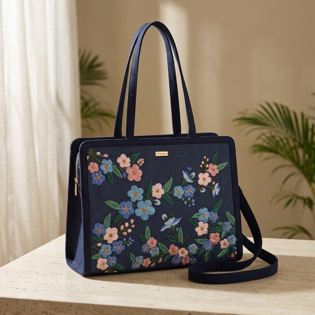 Forget Me Not Work Tote