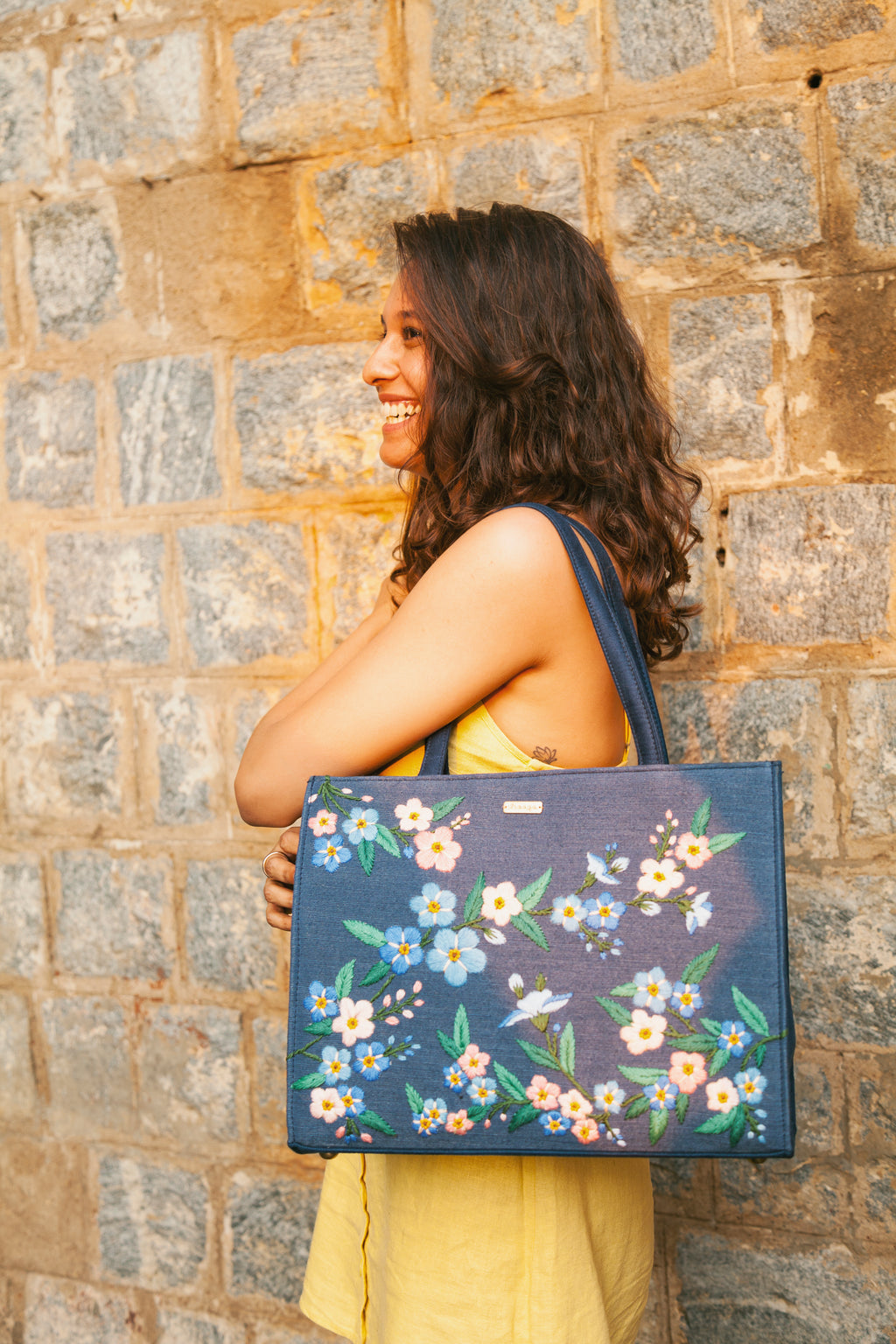 Forget Me Not Tote Bag