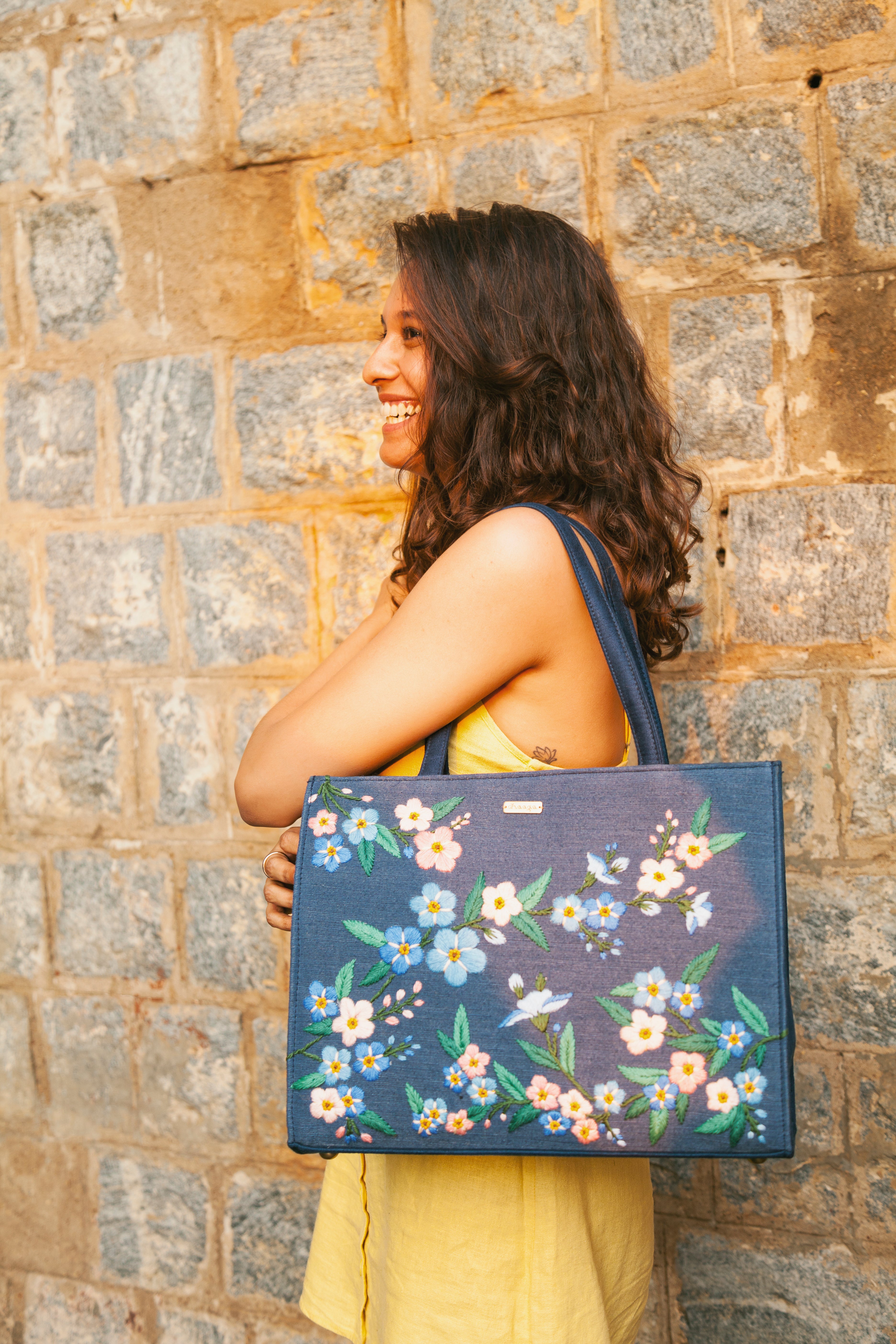 Forget Me Not Tote Bag