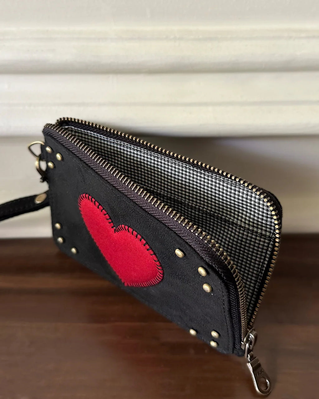 Big Heart Wristlet