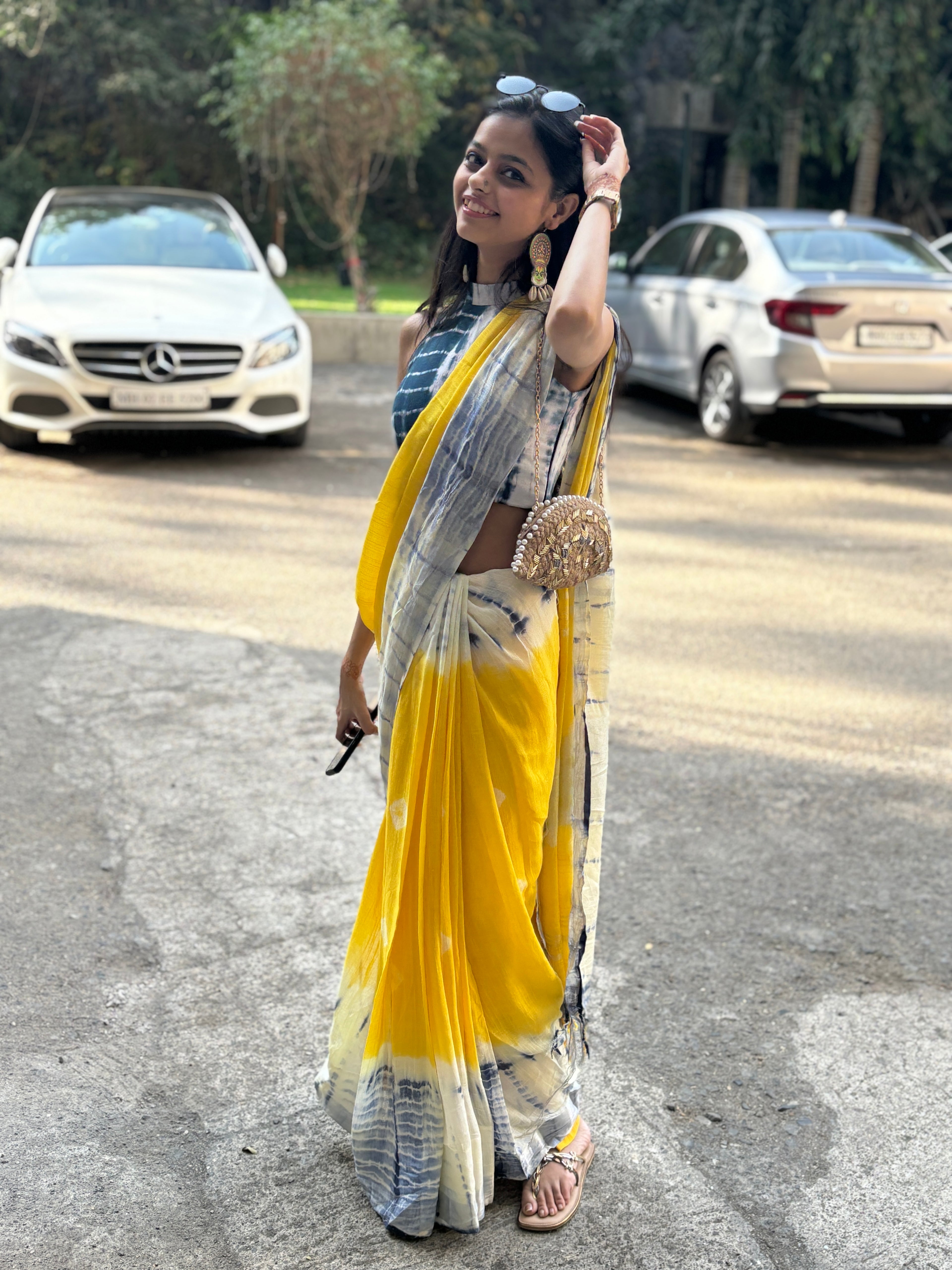 Luxe Half Moon Clutch