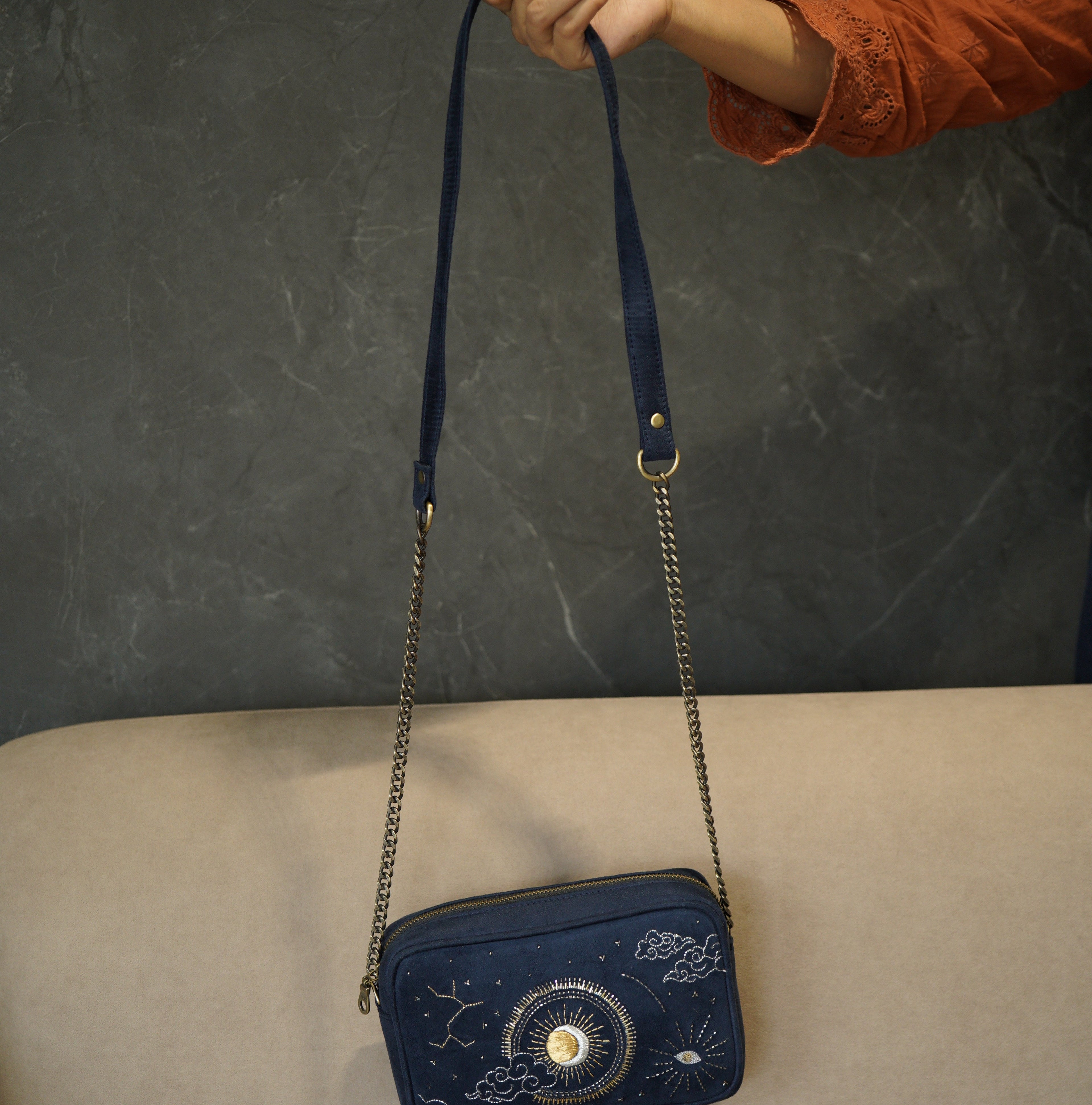 Celestial Muse Crossbody Bag