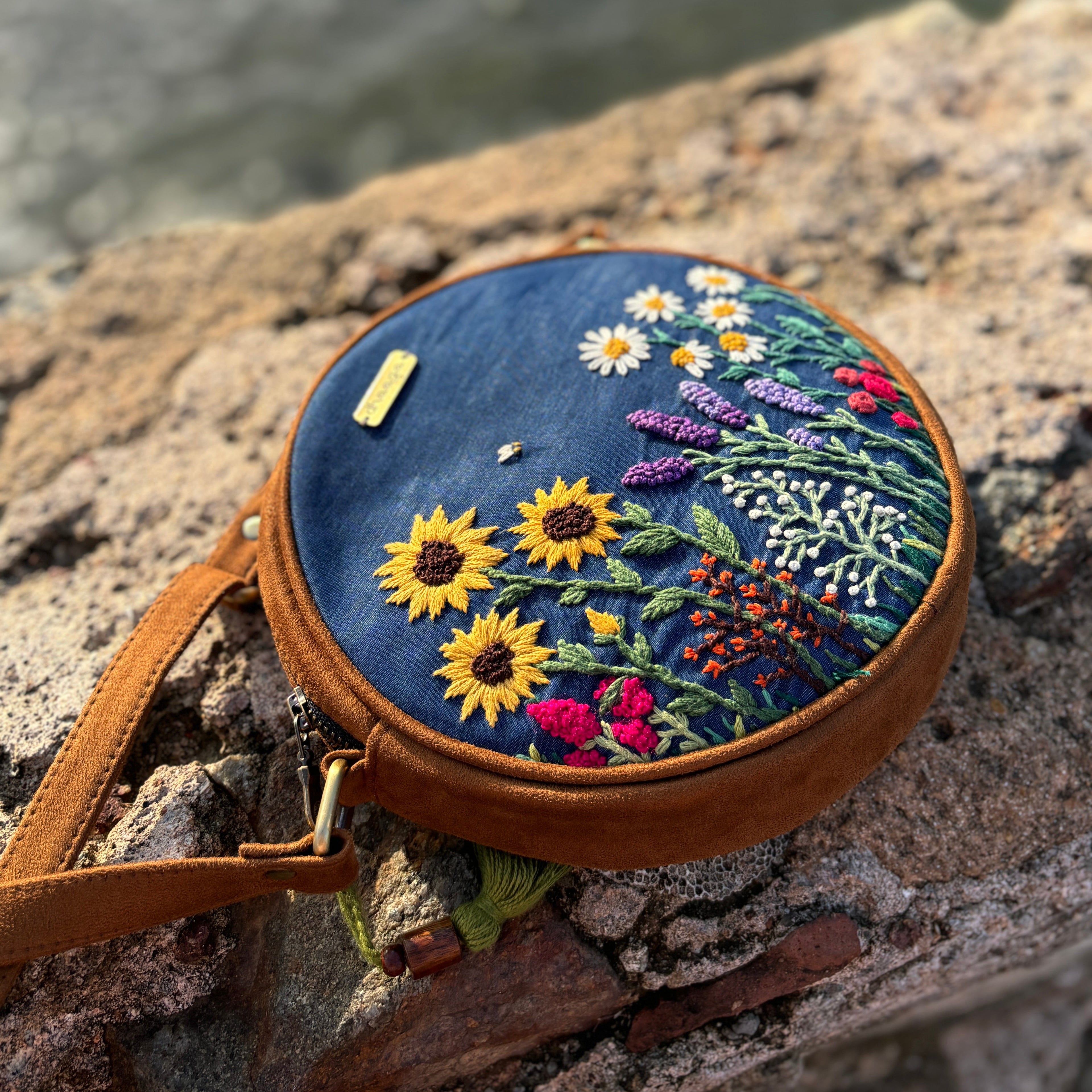Garden Denim Round Sling