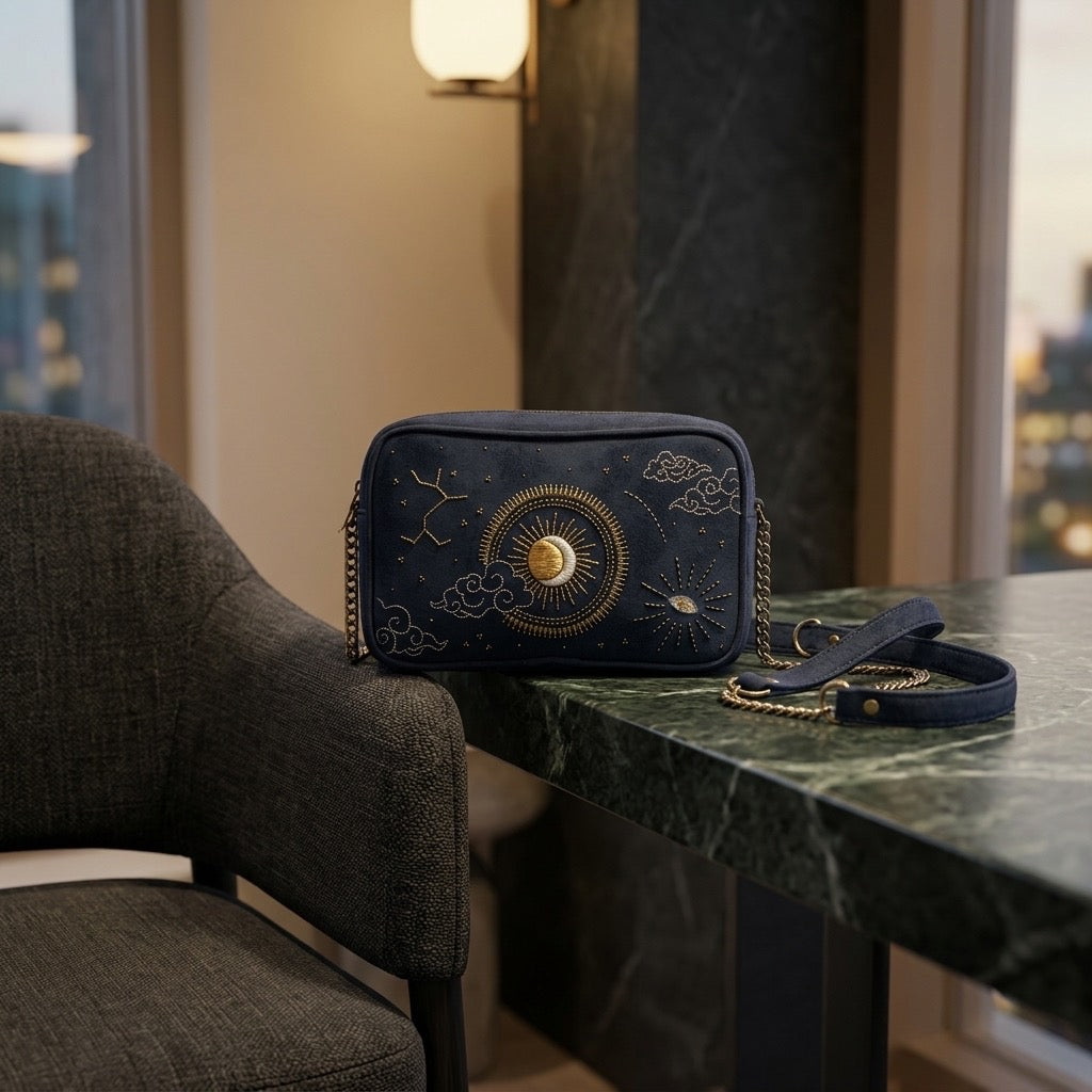 Celestial Muse Crossbody Bag
