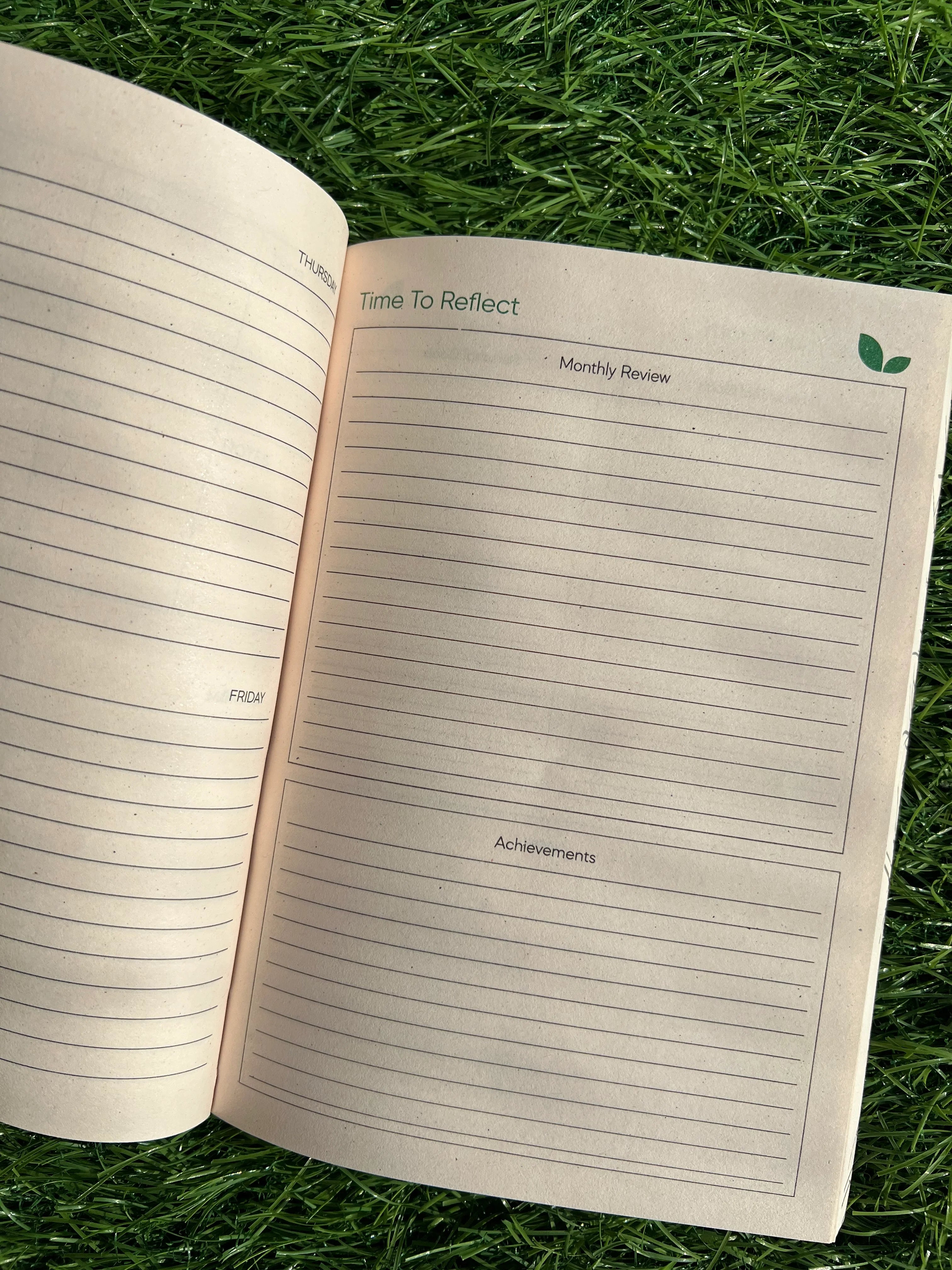 Blossom Journal & Planner 2026 Handembroidered