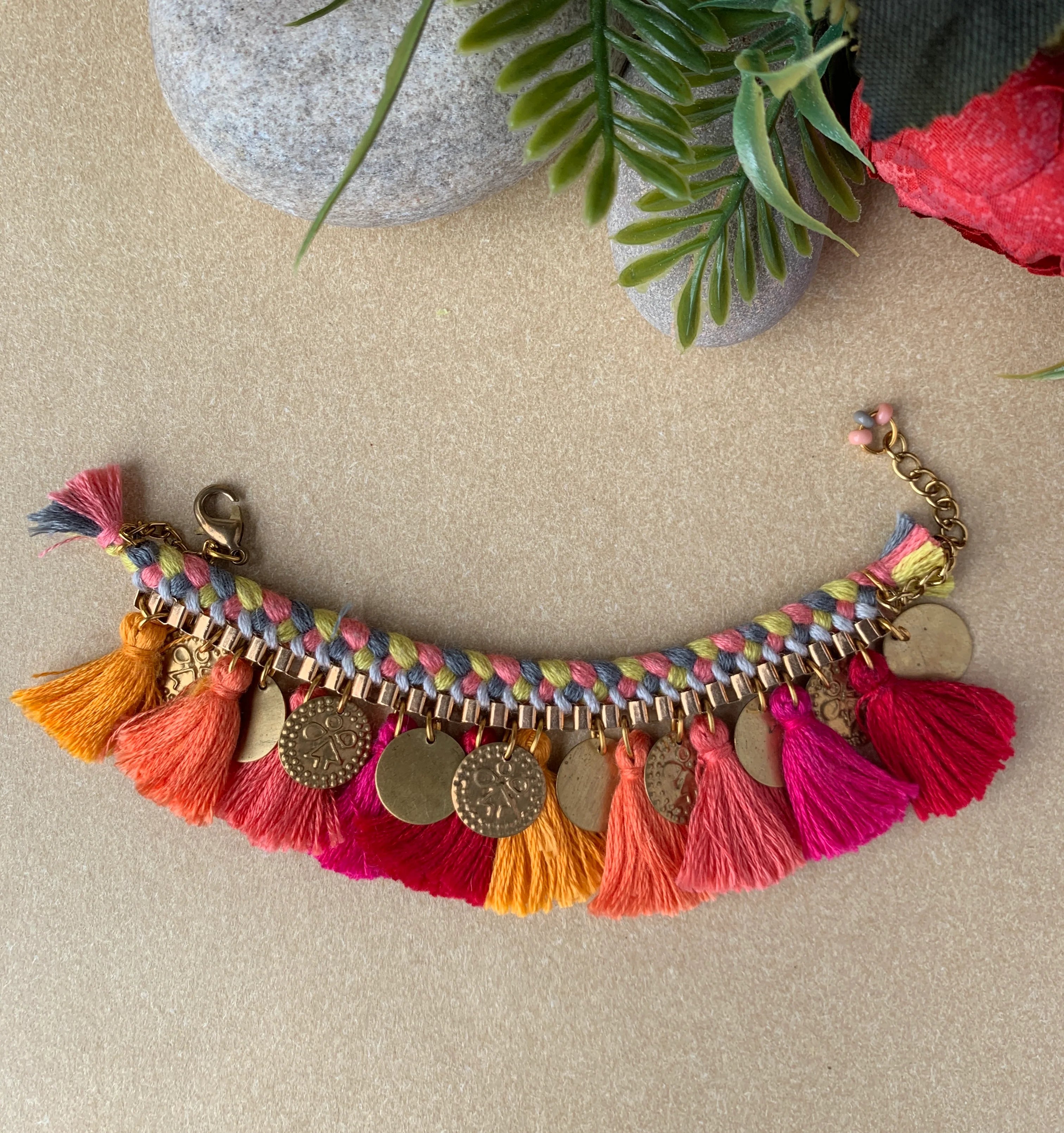 Sunset Tassel Bracelet