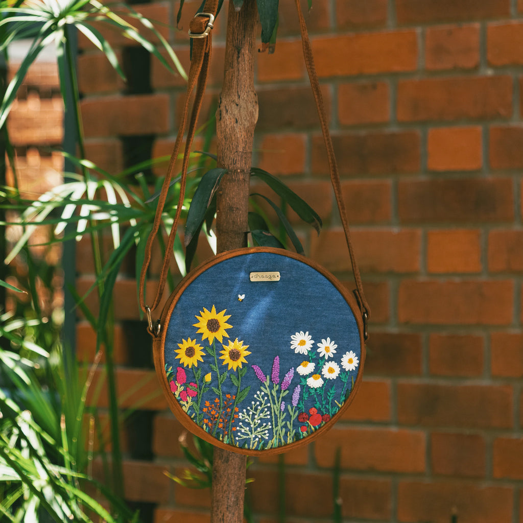 Garden Denim Round Sling