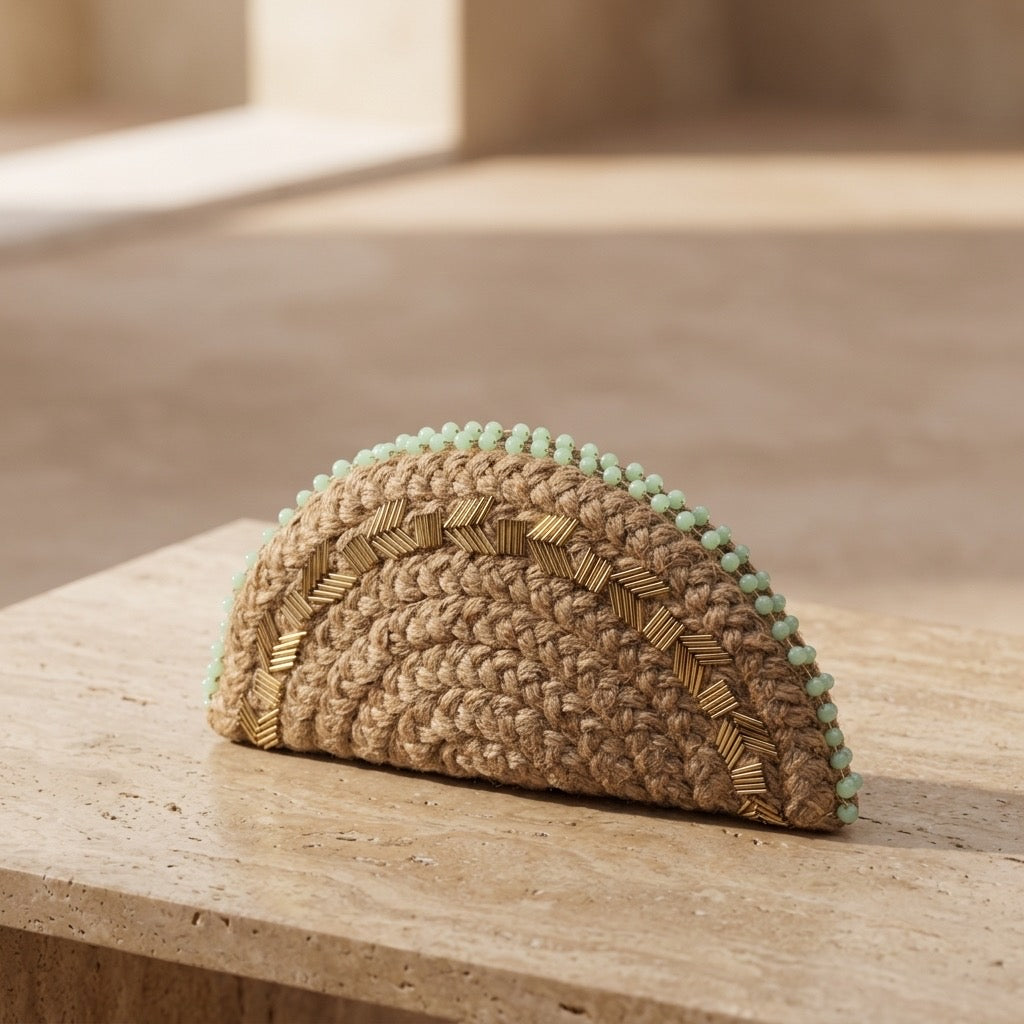 Naked Jute Half Moon
