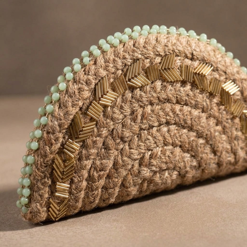 Naked Jute Half Moon