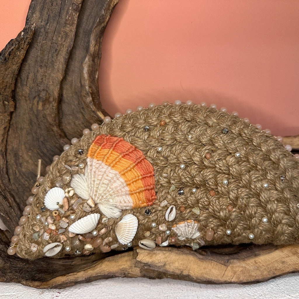 Coastal Shell Large Half Moon