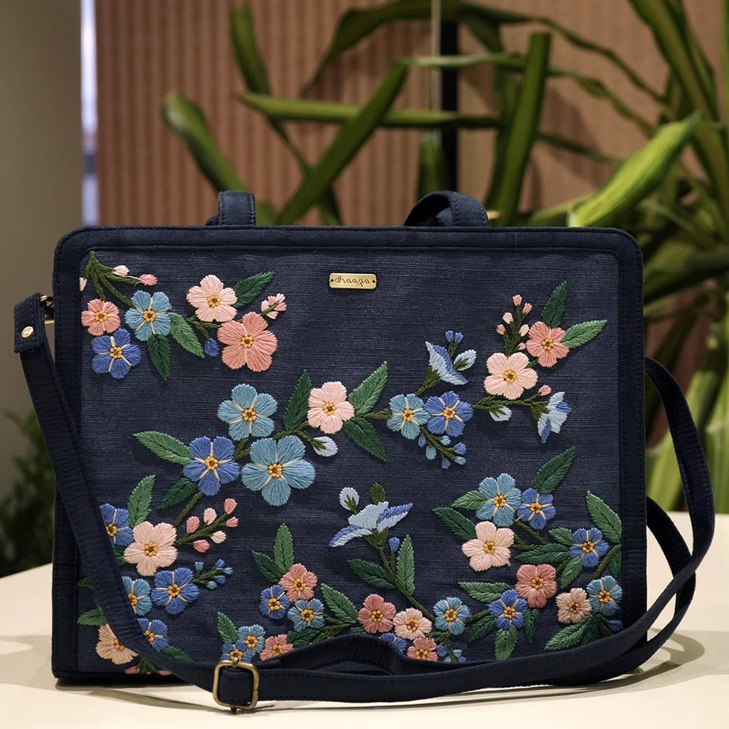 Forget Me Not Work Tote