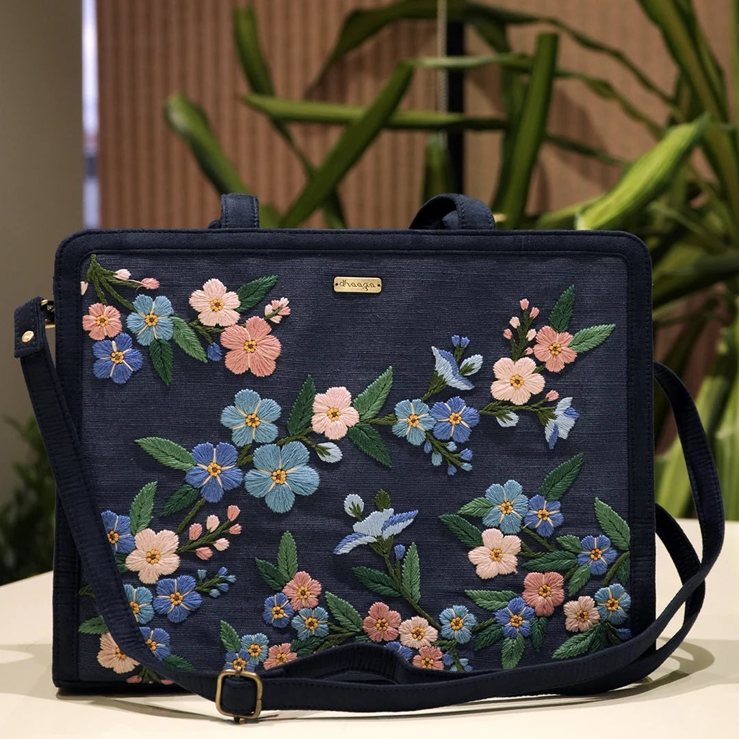 Forget Me Not Work Tote