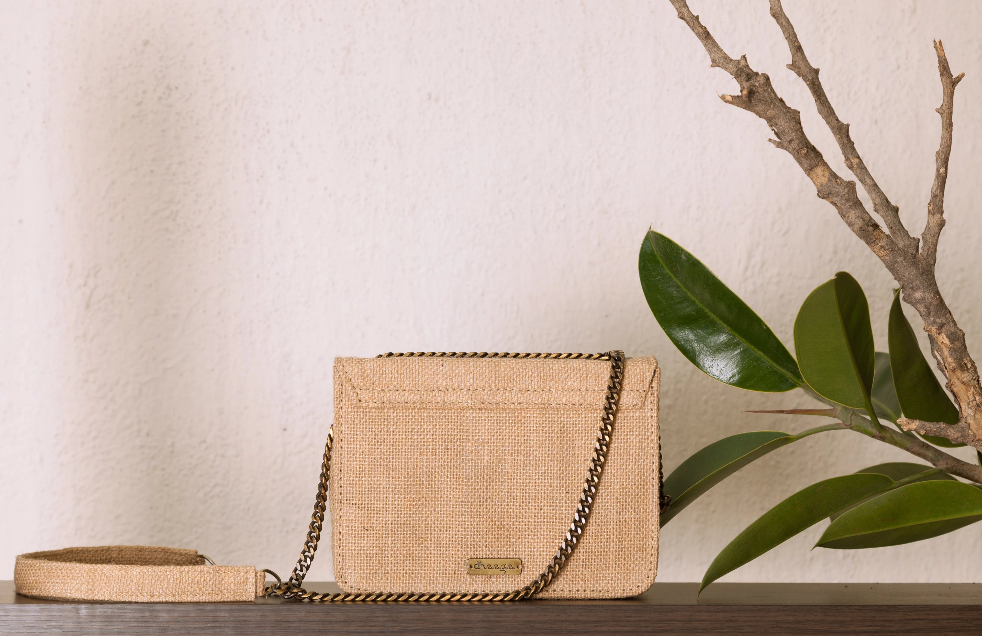 Beige Buttercup Flap Bag