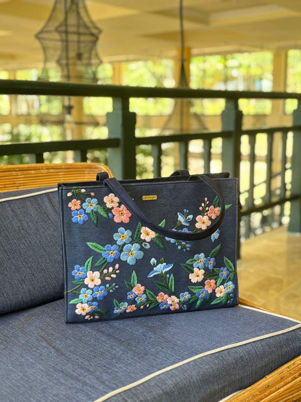 Forget Me Not Tote Bag