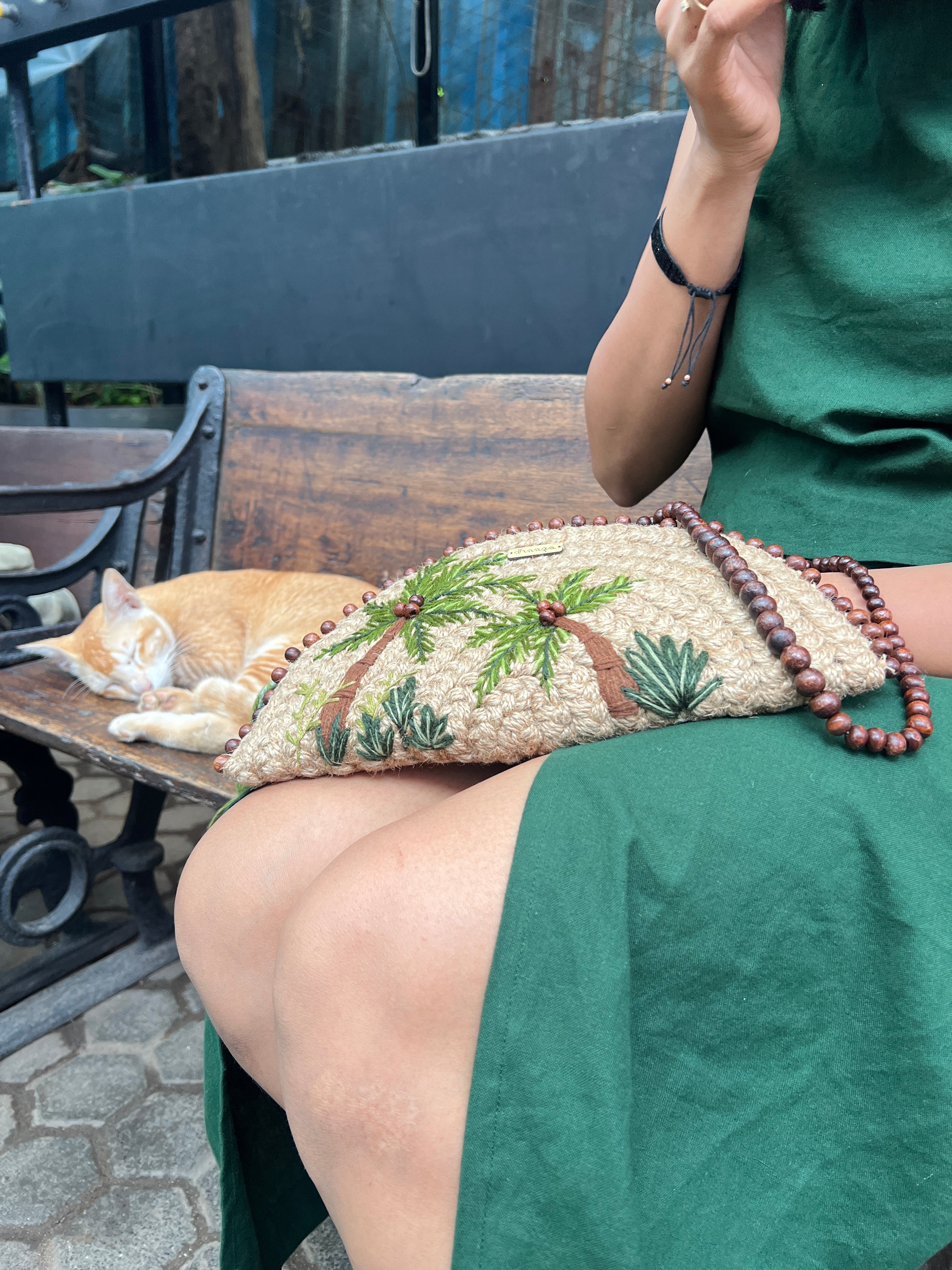 Tropical Coco Large Half Moon