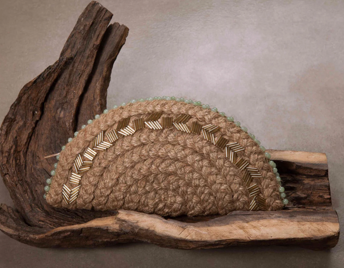 Naked Jute Half Moon