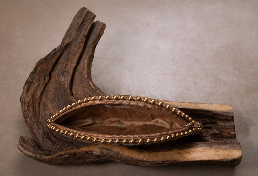 Lavender Floral Half Moon