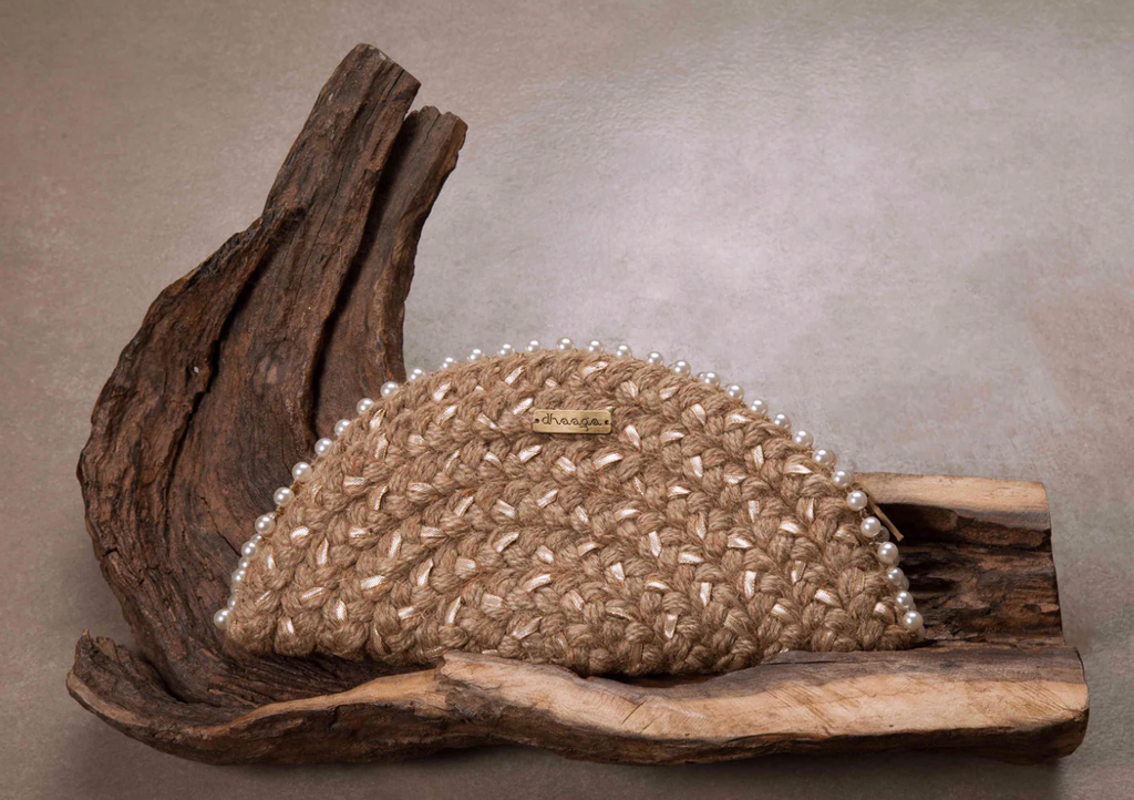 Serene White Half Moon